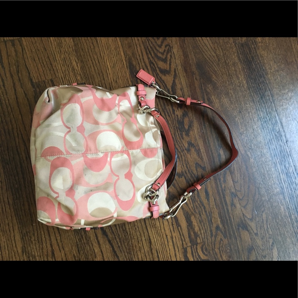 Coach handbag- bucket bag style